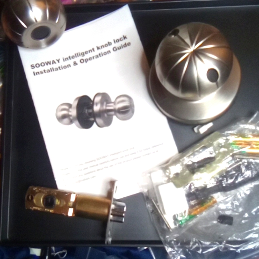 Sooway intelligent knob lock.. fingerprint technology